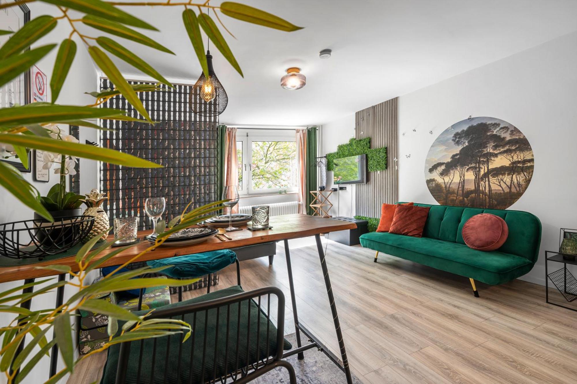 Urban Jungle Studio Apartment Оффенбах Экстерьер фото